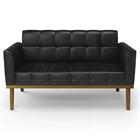 Sofá Namoradeira E 2 Poltronas Base Madeira Castanho Ana Sint