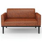 Sofá Namoradeira E 2 Poltronas Base Madeira Preto Maressa Sin