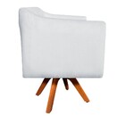 Sofá Namoradeira E 2 Poltronas Com Srass Julia Giratória Made