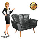 Sofá Namoradeira E 2 Poltronas Giratória Mm30 Opala Corano D0