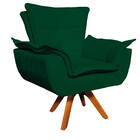 Sofá Namoradeira E 2 Poltronas Giratória Mm30 Opala Suede D03