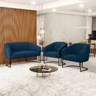 Sofá Namoradeira E 2 Poltronas Industrial Pto Stella Bouclê A