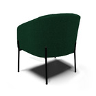 Sofá Namoradeira E 2 Poltronas Pé Ferro Pto Stella Bouclê D03