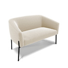 Sofá Namoradeira E 2 Poltronas Pé Ferro Pto Stella Bouclê D03