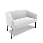 Sofá Namoradeira E 2 Poltronas Pé Ferro Pto Stella Bouclê D03