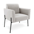 Sofá Namoradeira E Poltrona Pé De Ferro Preto Salão Marisa Ve