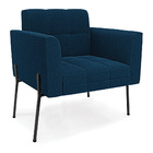 Sofá Namoradeira E Poltrona Pé Ferro Pto Elisa Bouclê D03 - D