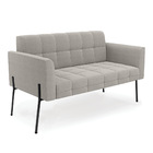 Sofá Namoradeira E Poltrona Pé Ferro Pto Elisa Bouclê D03 - D