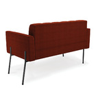 Sofá Namoradeira E Poltrona Pé Ferro Pto Elisa Bouclê D03 - D