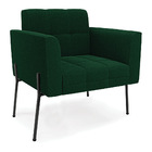 Sofá Namoradeira E Poltrona Pé Ferro Pto Elisa Bouclê D03 - D