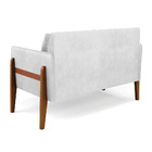 Sofá Namoradeira Lana Corano Base De Madeira D03 - D'rossi -