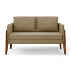 Sofá Namoradeira Lana Suede Base De Madeira D03 - D'rossi - M