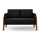 Sofá Namoradeira Lana Suede Base De Madeira D03 - D'rossi - P