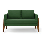 Sofá Namoradeira Lana Suede Base De Madeira D03 - D'rossi - V