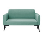 Sofá Namoradeira Pés Villach Marisa Suede D03 - D'rossi - Azu