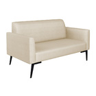 Sofá Namoradeira Pés Villach Marisa Veludo Luxo D03 - D'rossi