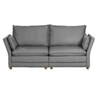 Sofá Natal Living Com 4 Lugares 2.20 Mt Linho Corriente Sofat