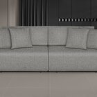 Sofá Netuno - Retrátil / Reclinável 200 Cm Linho Cinza