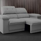 Sofá New Ripley 1,70m Assento Retrátil E Reclinável Velosuede