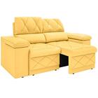 Sofá New Ripley 1,70m Assento Retrátil E Reclinável Velosuede