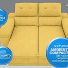 Sofá New Ripley 1,70m Assento Retrátil E Reclinável Velosuede