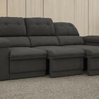 Sofá New Ripley 2,05m Assento Retrátil E Reclinável Velosuede