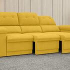 Sofá New Ripley 2,05m Assento Retrátil E Reclinável Velosuede