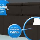 Sofá New Ripley 2,30m Assento Retrátil E Reclinável Velosuede