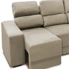 Sofá Nigéria 3 Lugares - Mobisul - Bege