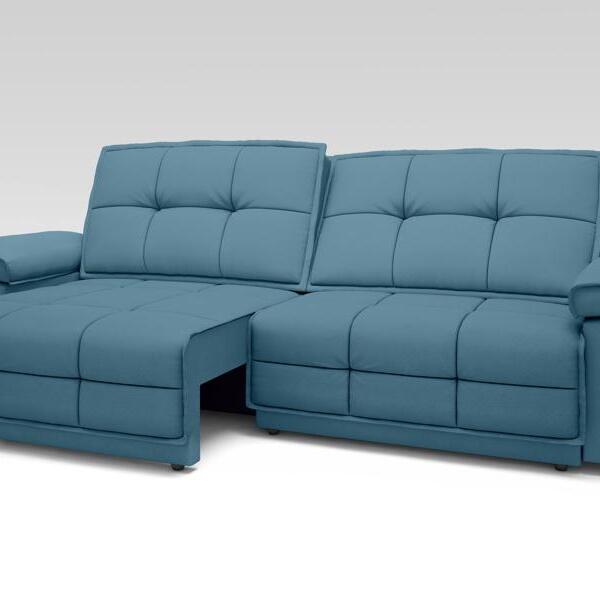 Sofá Nilo 2,30m Retrátil E Reclinável Velosuede Royal - Netso