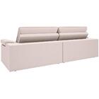 Sofá Oasis 1,90m Assento Retrátil E Reclinável Velosuede Arei