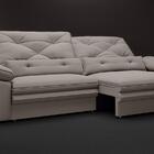 Sofá Oasis 1,90m Assento Retrátil E Reclinável Velosuede Marr