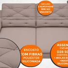 Sofá Oasis 1,90m Assento Retrátil E Reclinável Velosuede Marr