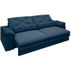 Sofá Oasis 2,10m Assento Retrátil E Reclinável Velosuede Petr