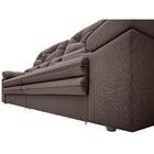 Sofá Oasis 2,30m Assento Retrátil E Reclinável Velosuede Choc