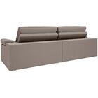 Sofá Oasis 2,30m Assento Retrátil E Reclinável Velosuede Marr