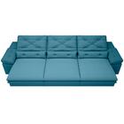 Sofá Oasis 2,90m Assento Retrátil E Reclinável Velosuede Roya