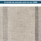 Sofá Odara Ozki 220 Cm Madeira Eucalipto Cedro Tecido Composê