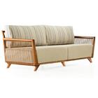 Sofá Odara Ozki 220 Cm Madeira Eucalipto Cedro Tecido Composê