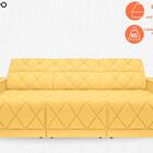 Sofá Olimpo 2,05m Assento Retrátil E Reclinável Velosuede Can