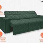 Sofá Olimpo 2,30m Assento Retrátil E Reclinável Velosuede Ver