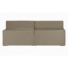 Sofá Olinda Modular 5 Lugares 2.50 Mt Com Molas Retrátil E Re