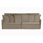 Sofá Olinda Modular 5 Lugares 2.50 Mt Com Molas Retrátil E Re