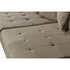 Sofá Olinda Modular 5 Lugares 2.50 Mt Com Molas Retrátil E Re