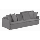 Sofá Olinda Modular 5 Lugares 2.50 Mt Com Molas Retrátil E Re