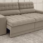 Sofá Omega 2,00m Assento Retrátil E Reclinável Velosuede Capu