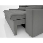 Sofá Omega 2,00m Assento Retrátil E Reclinável Velosuede Graf