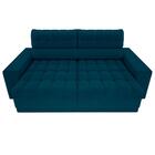 Sofá Omega 2,00m Assento Retrátil E Reclinável Velosuede Roya