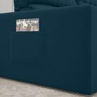 Sofá Omega 2,30m Assento Retrátil E Reclinável Velosuede Roya