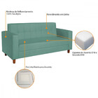 Sofá Omodei Dalton 2 Lugares